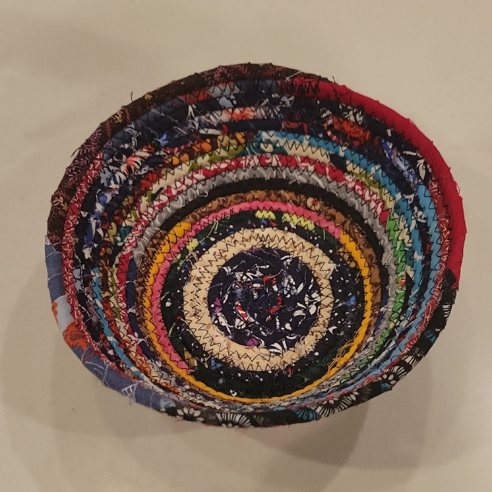 Handmade Rag Rug Bowl